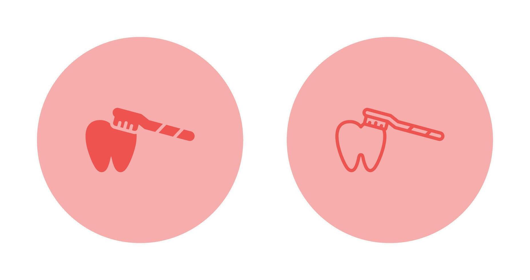 Brushing Teeth Vector Icon