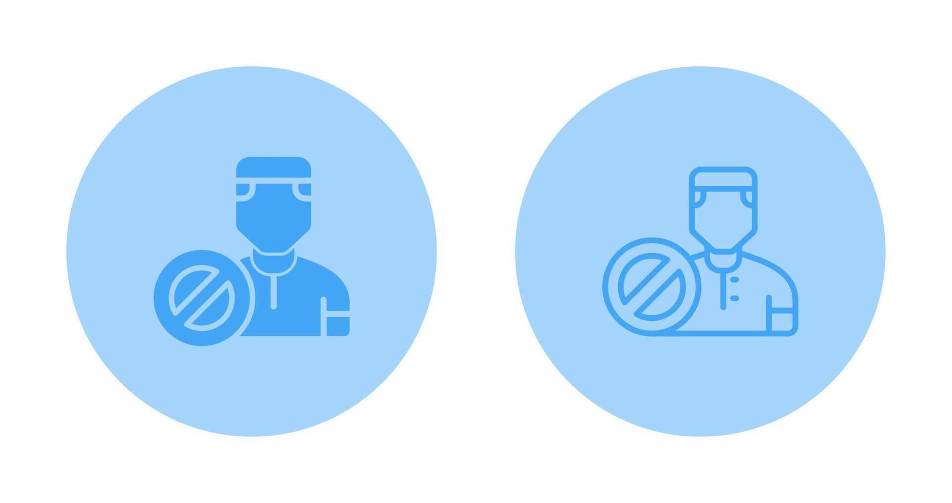 Block User Vector Icon