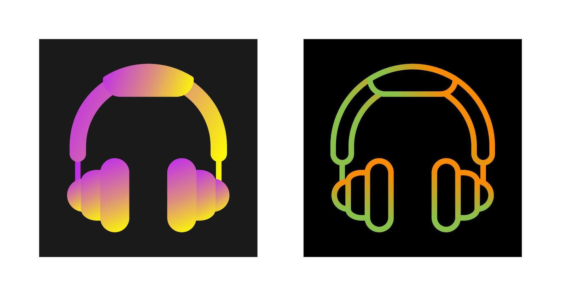 Headphones Vector Icon
