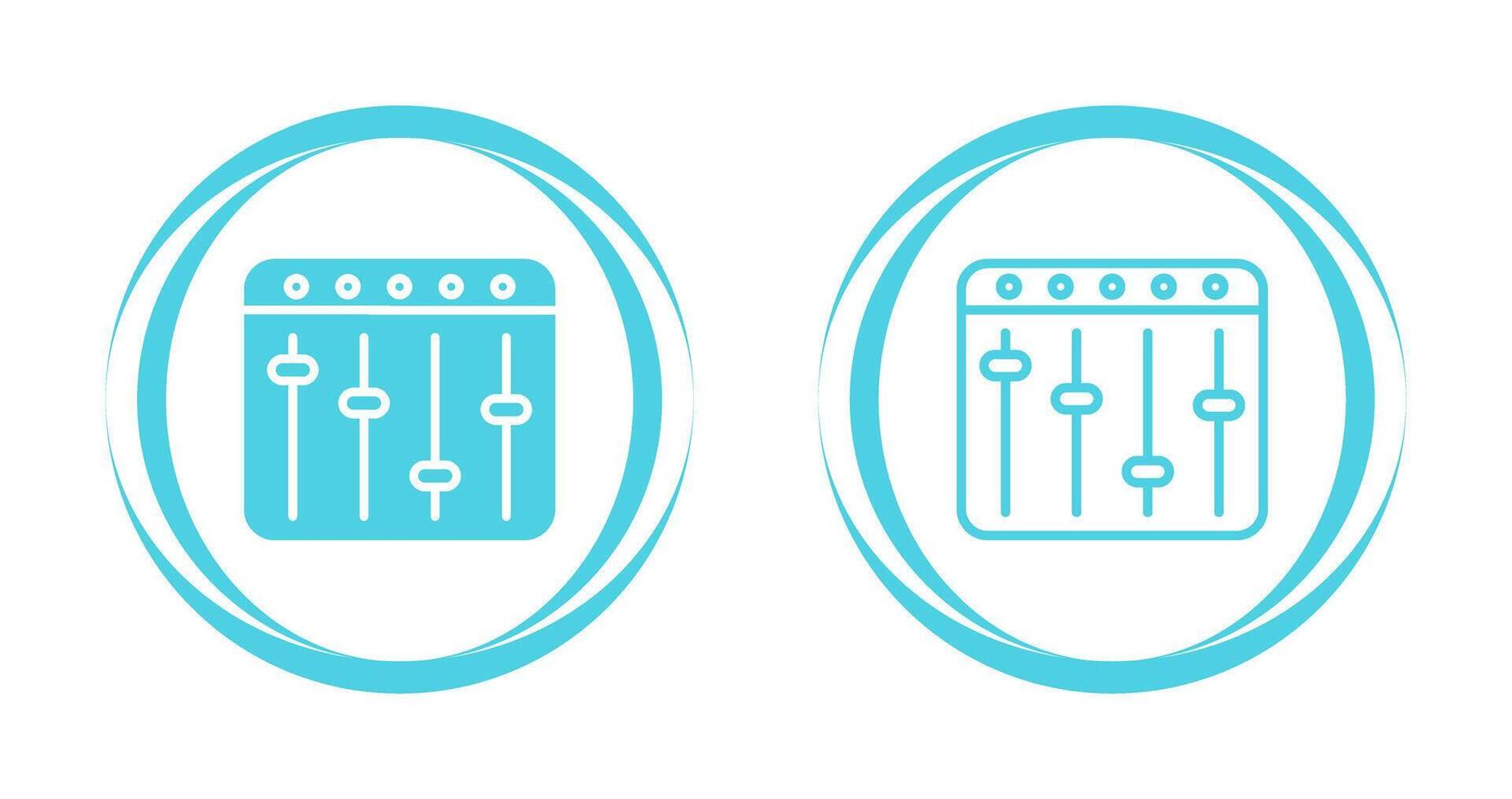 Mixer Vector Icon