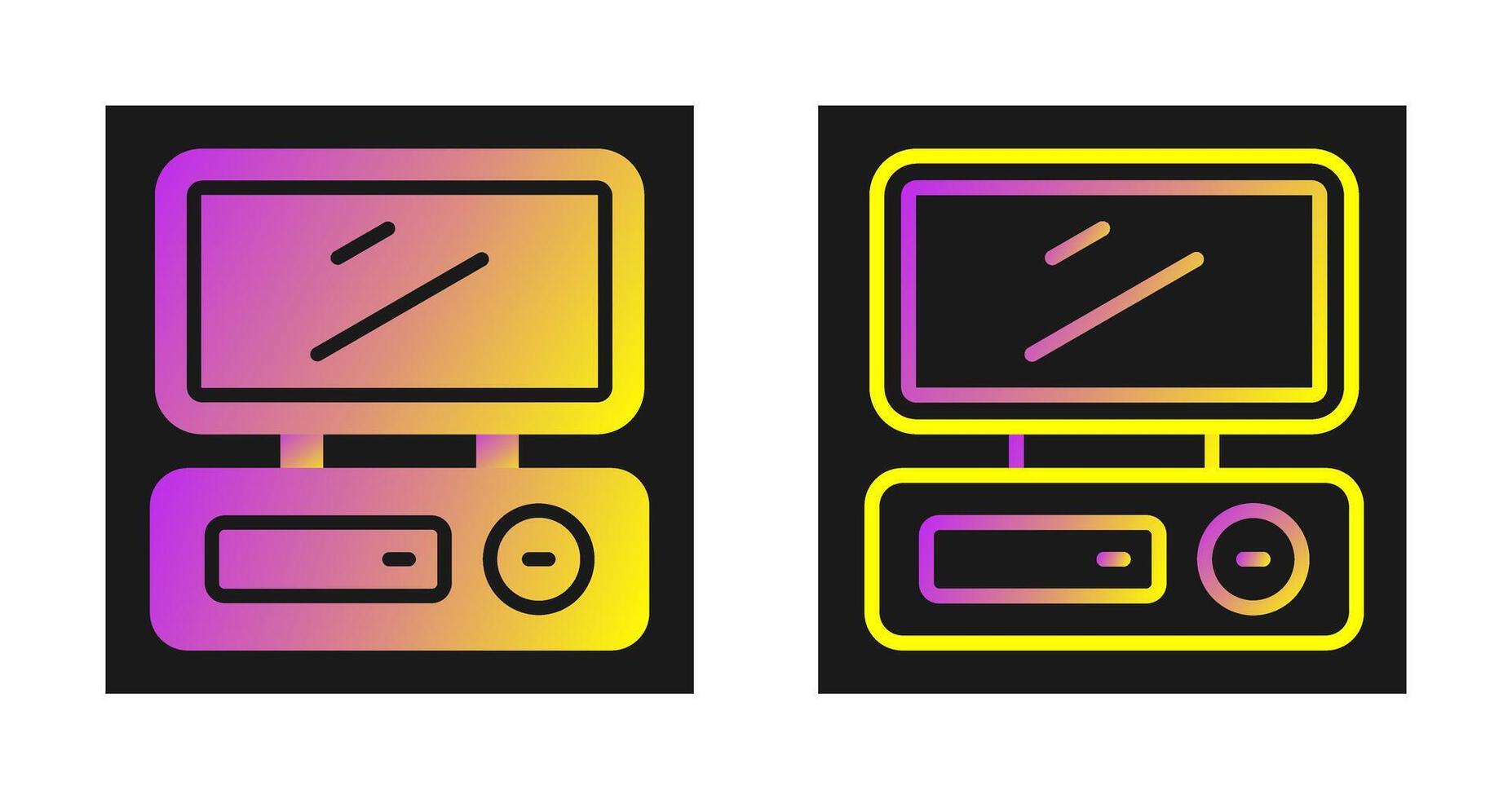 Desktop Vector Icon