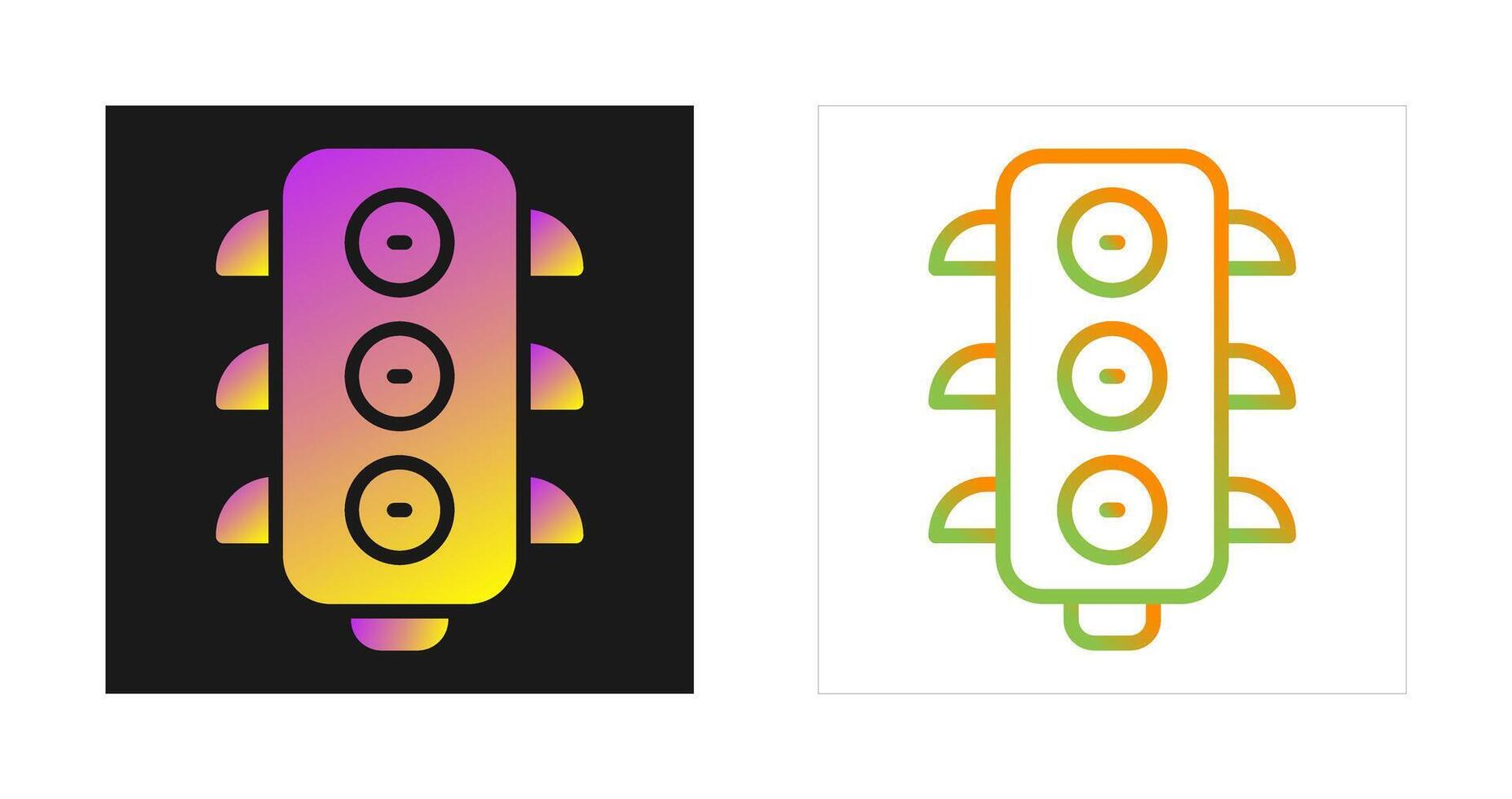 Traffic Lights Vector Icon