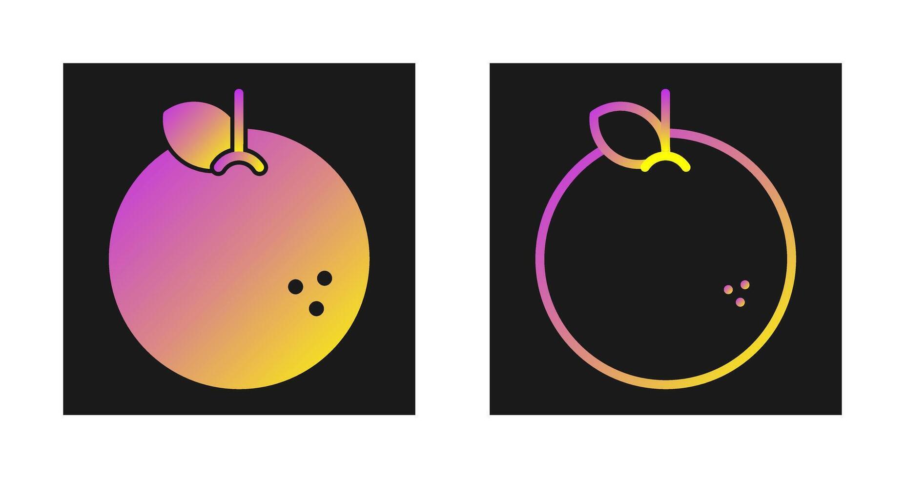 Orange Vector Icon