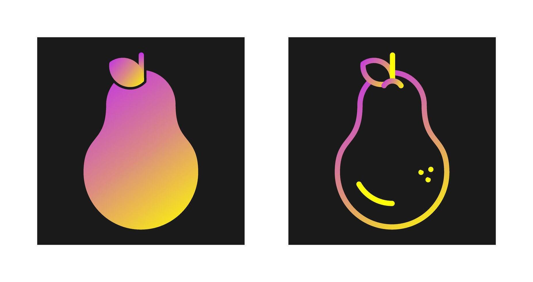 Pear Vector Icon