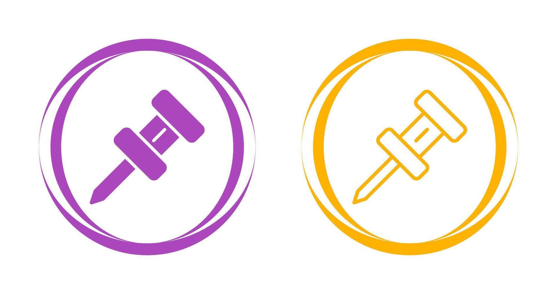 Pushpin Vector Icon