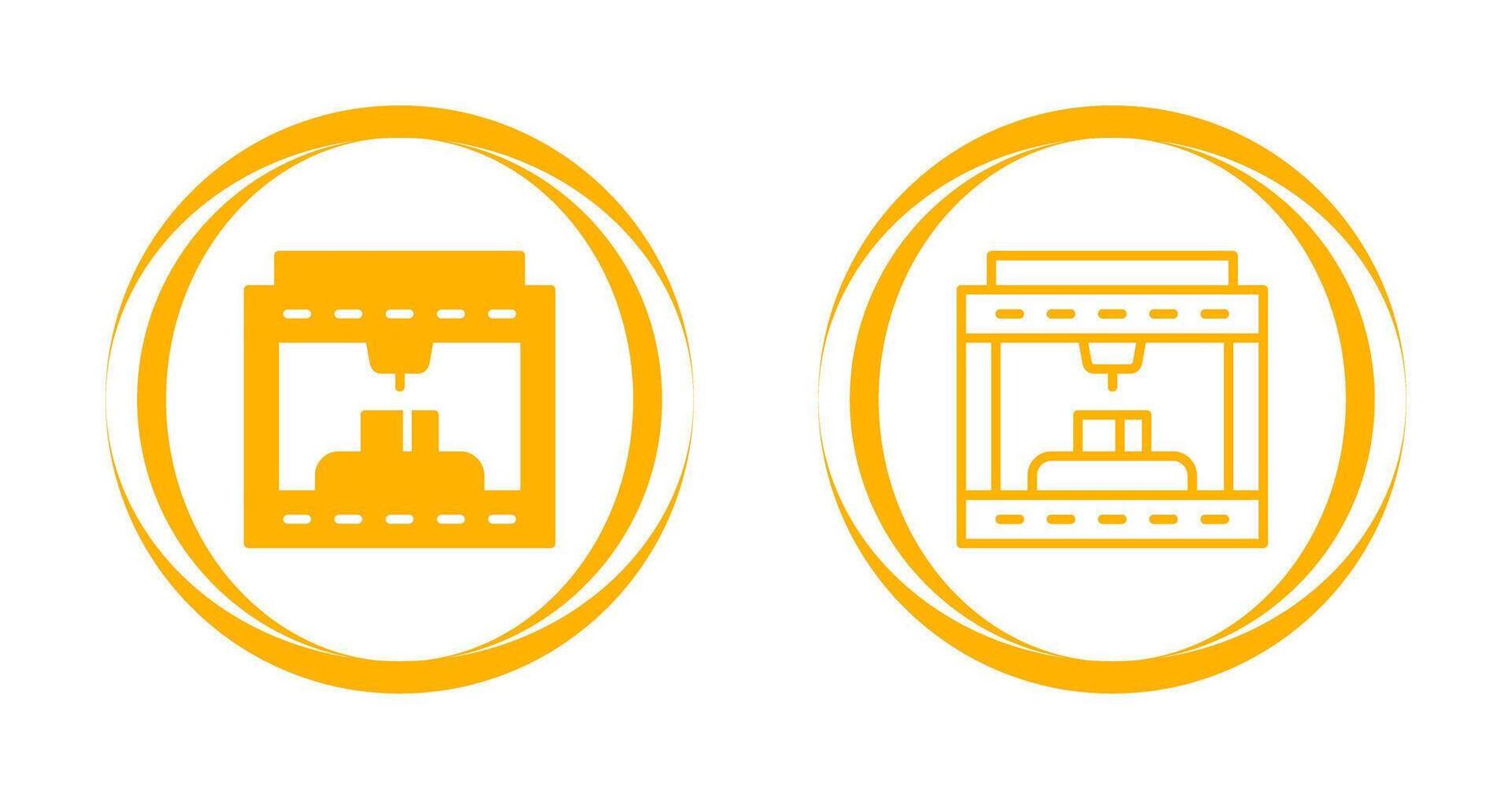 3d Printing Vector Icon