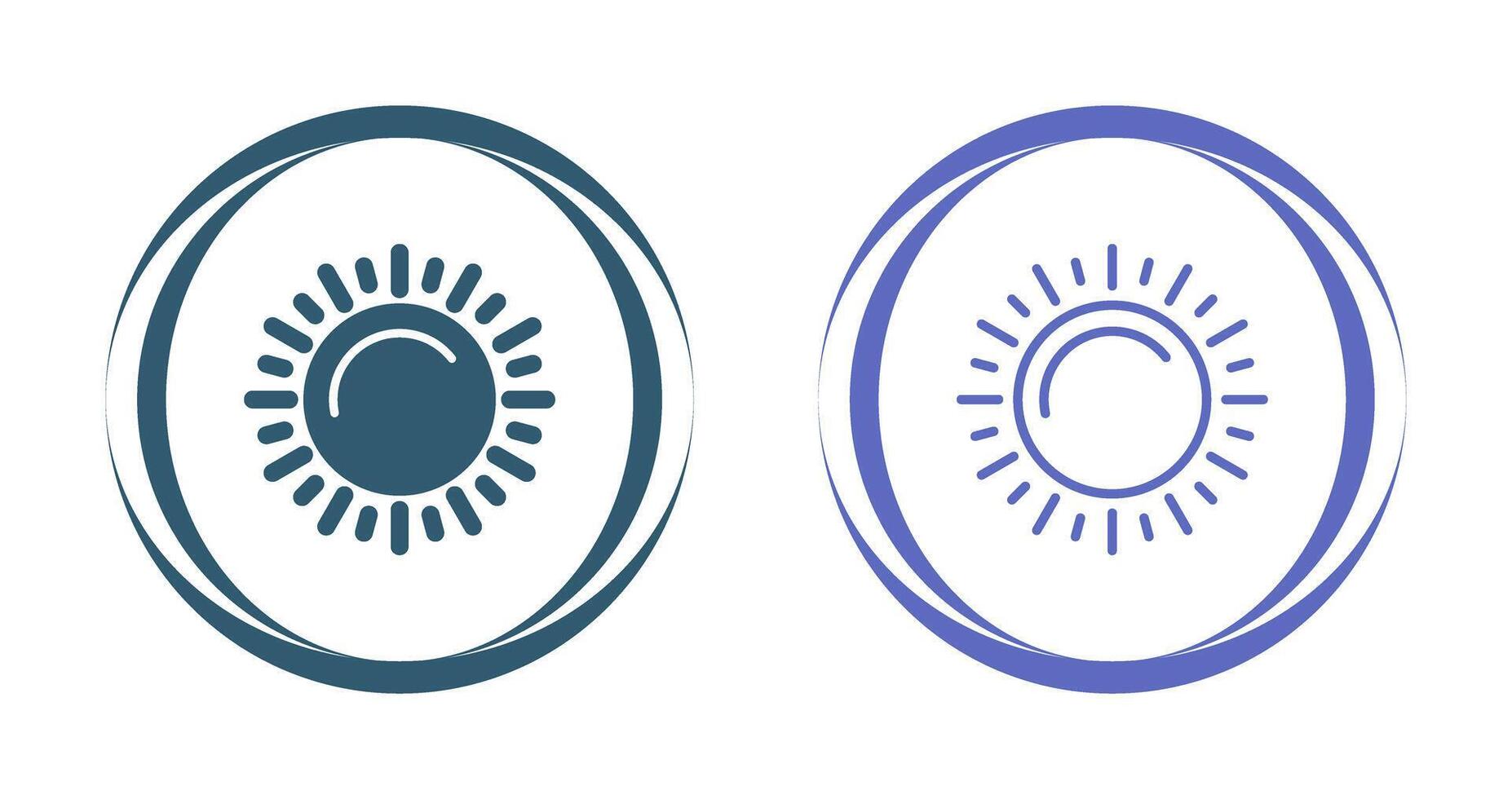 Sun Vector Icon