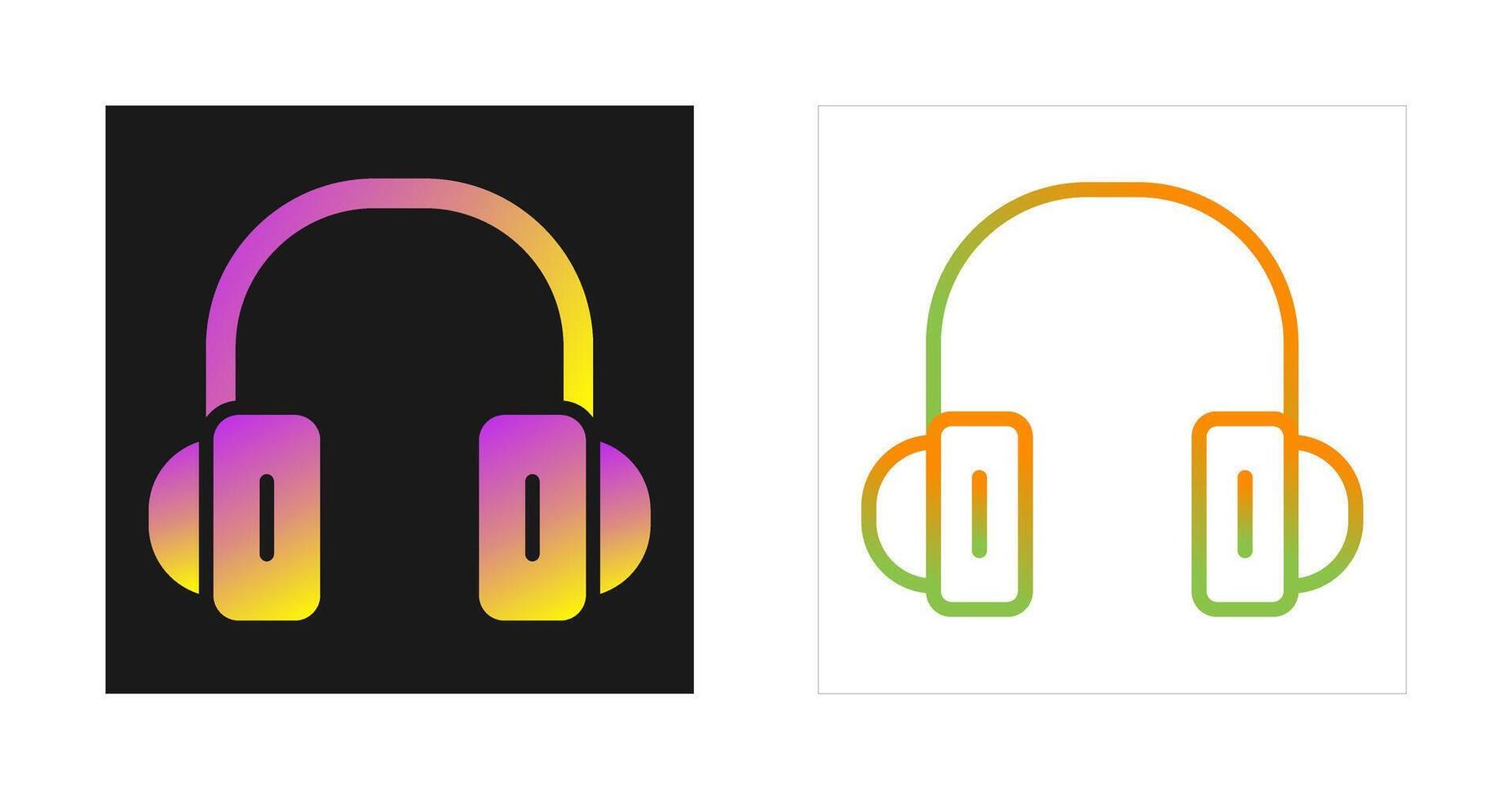 Headset Vector Icon