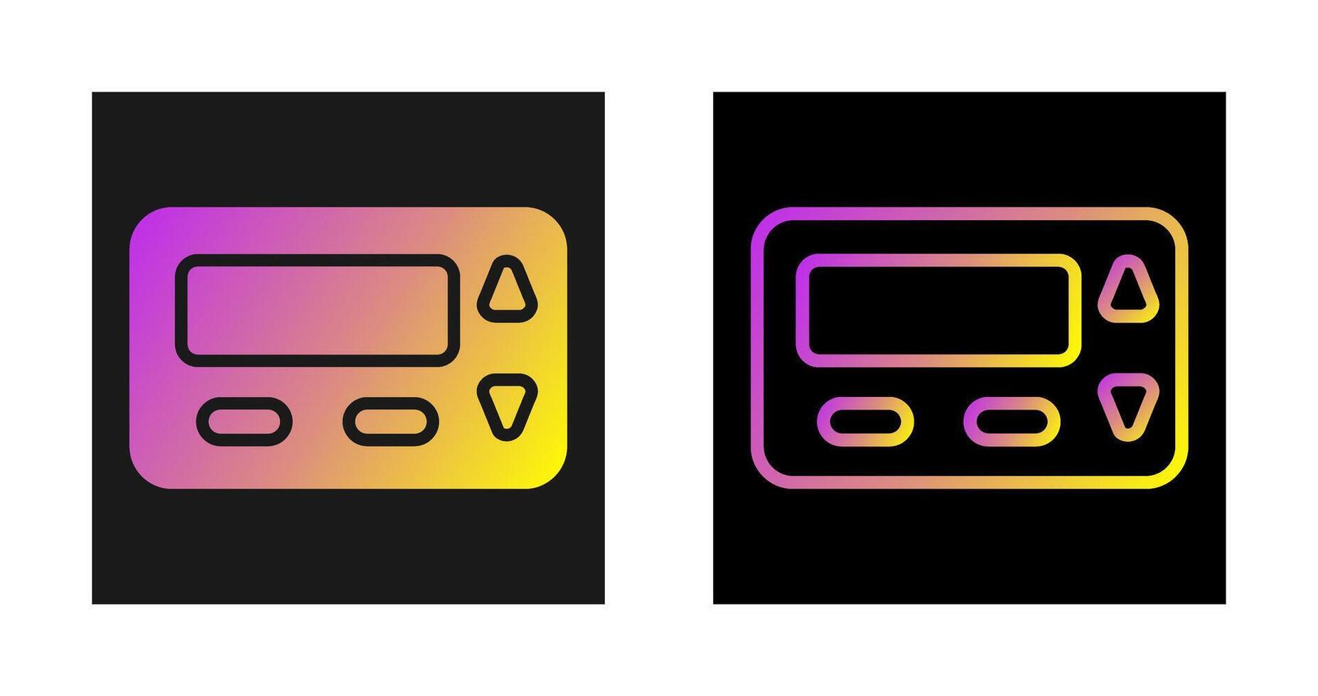 Pager Vector Icon