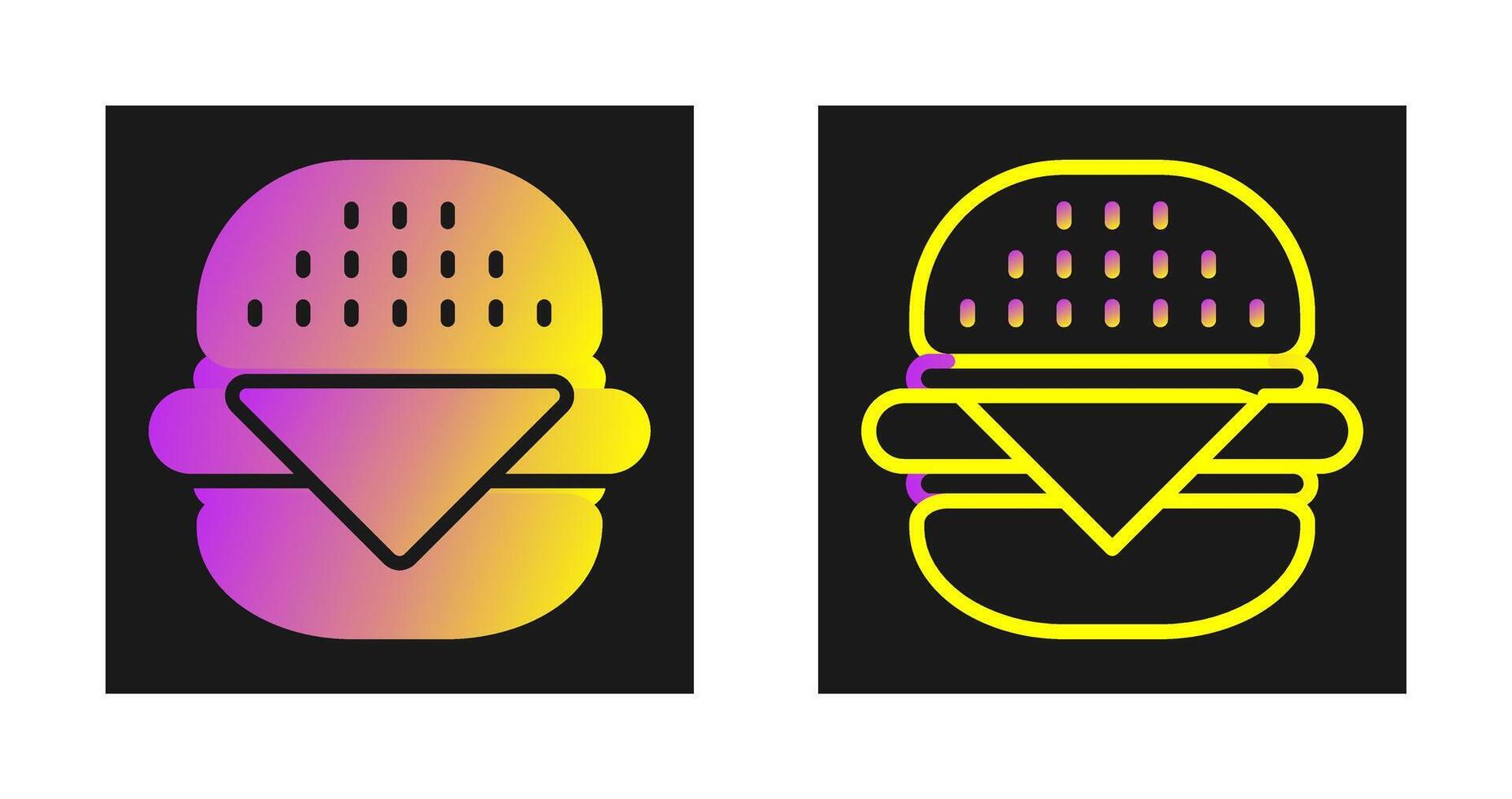 Burger Vector Icon