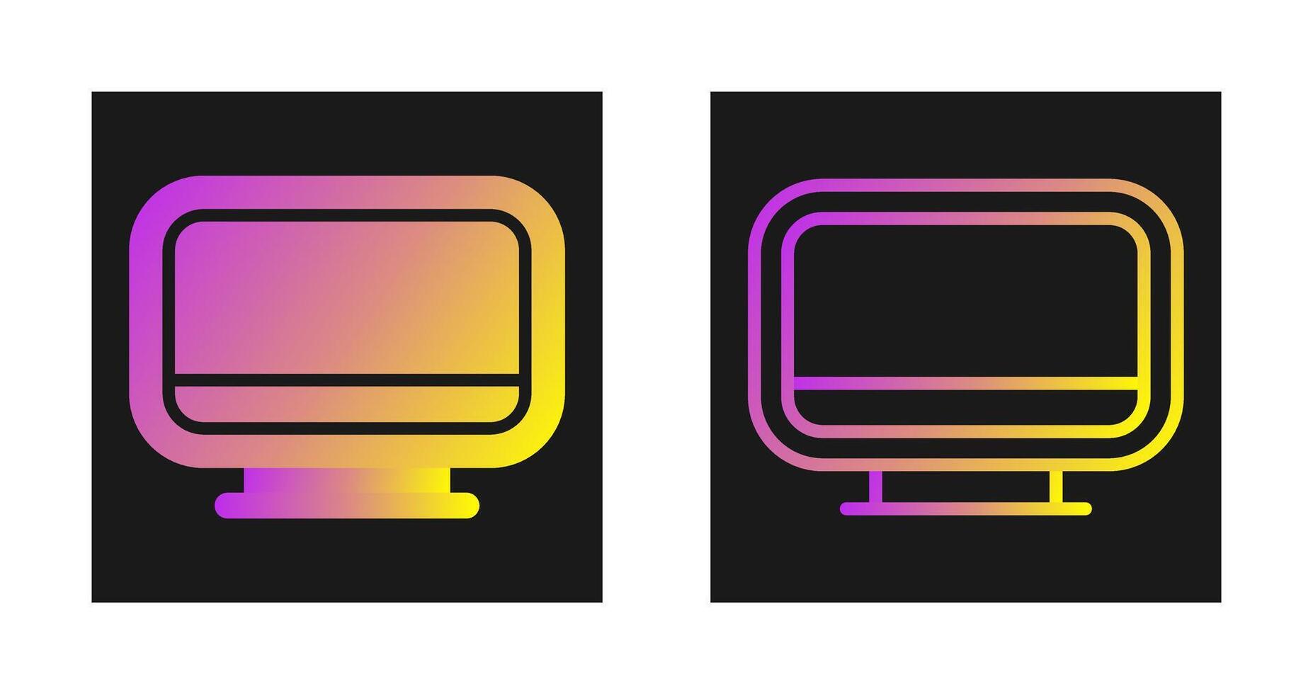 Computer Vector Icon