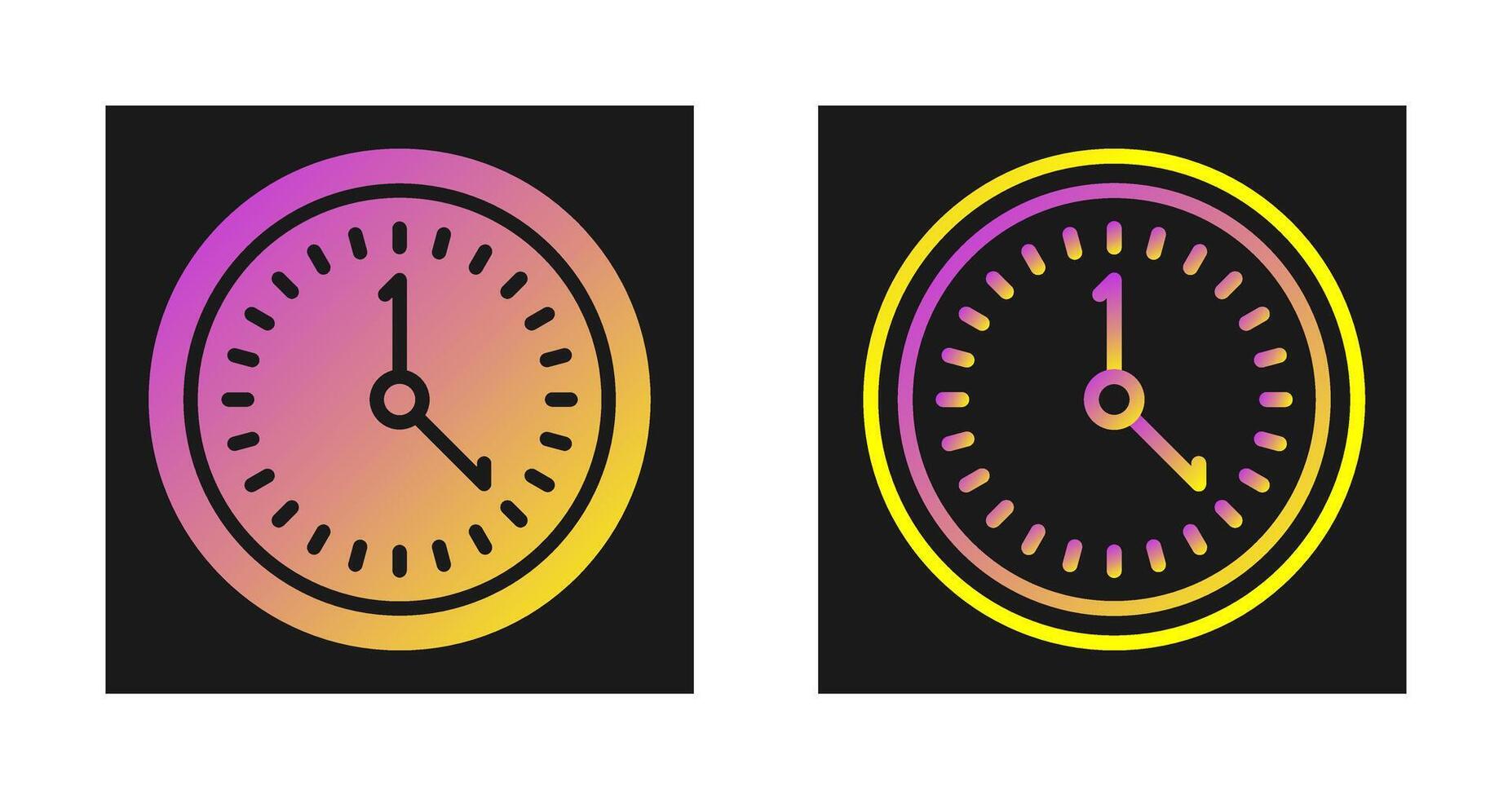 Clock Vector Icon