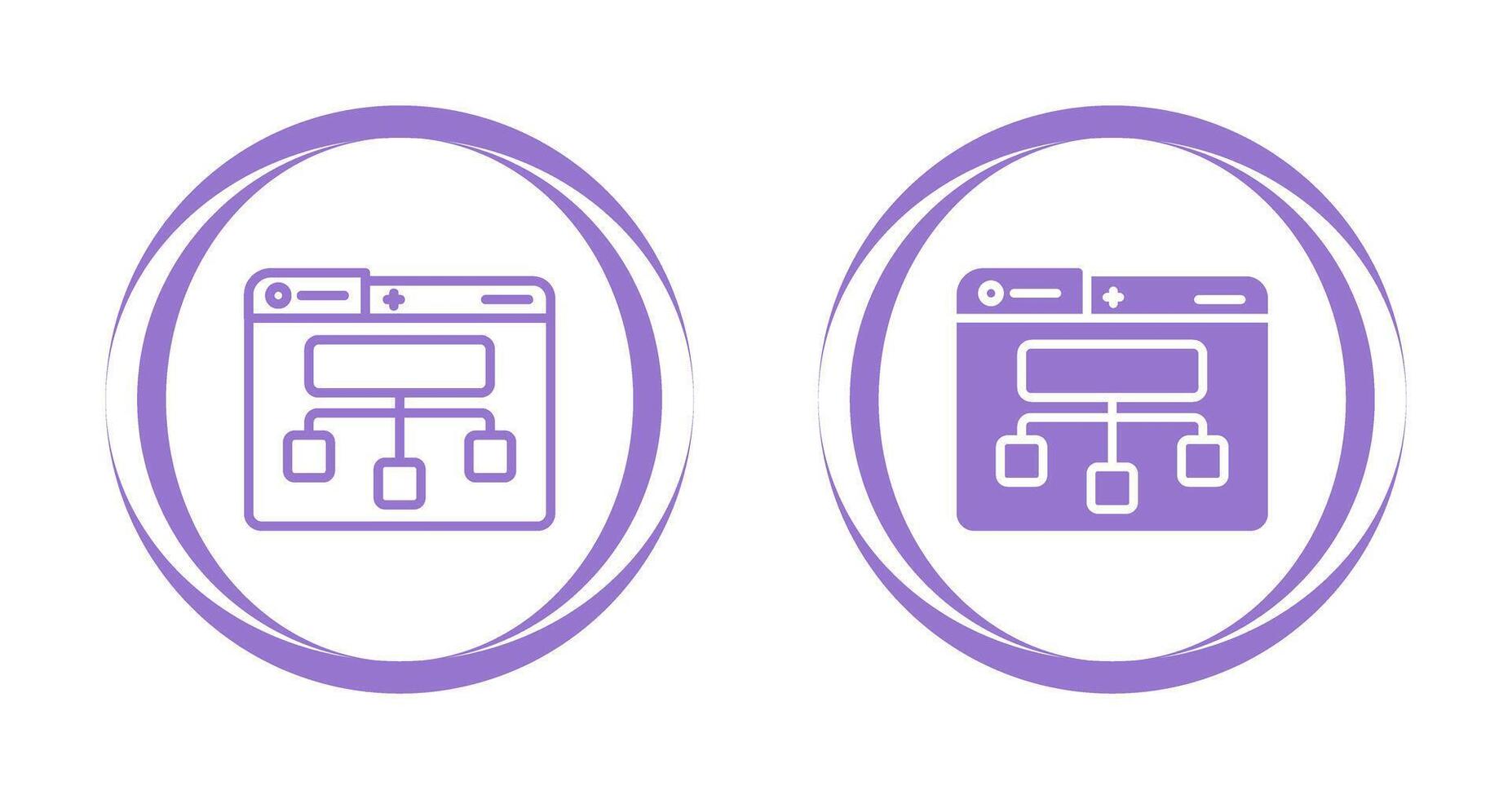 Site Map Vector Icon