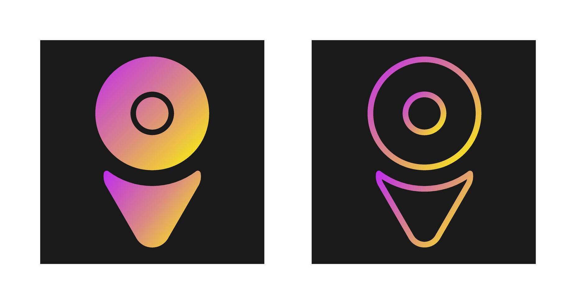 Scroll Down Vector Icon