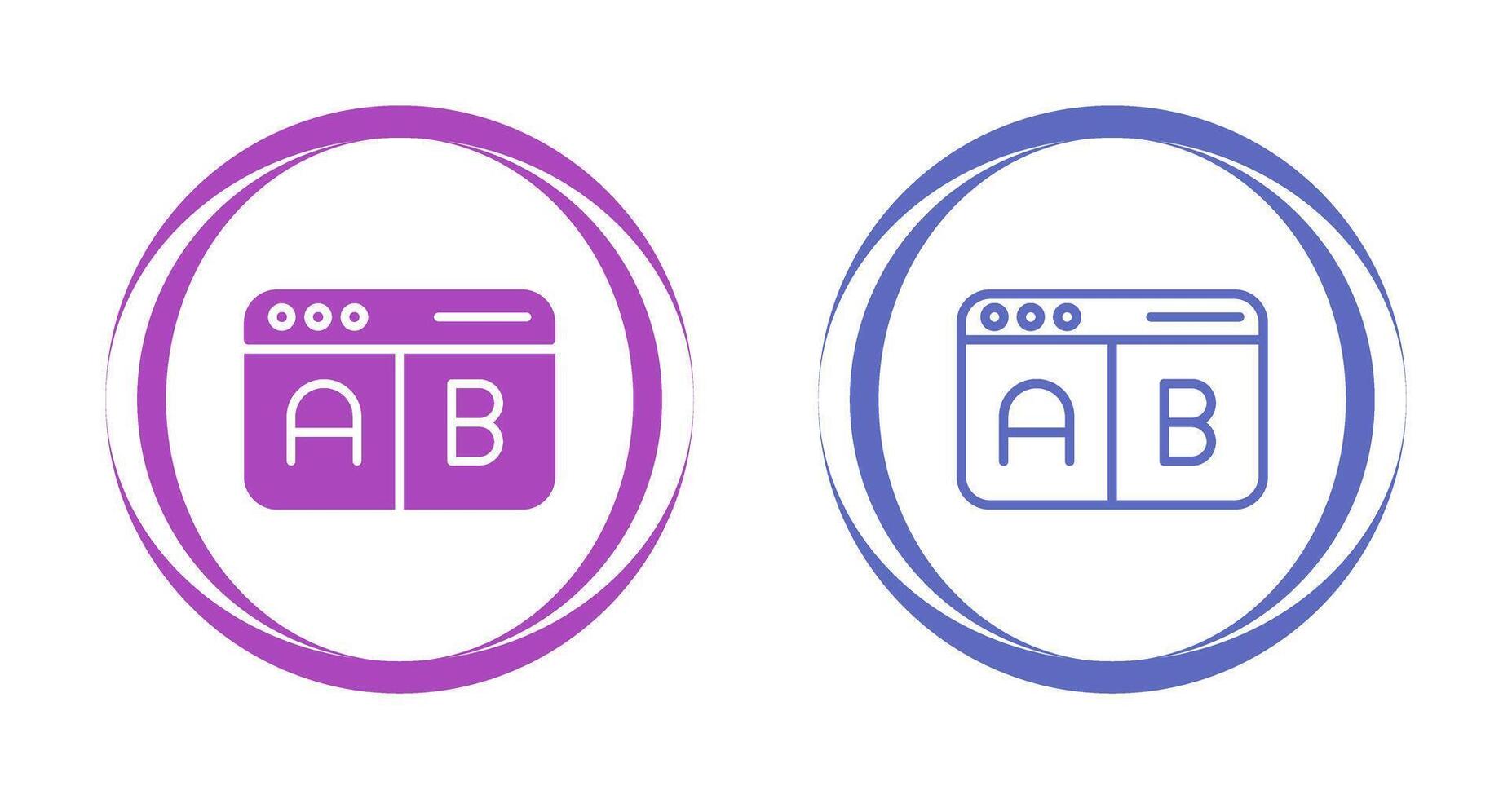 Multivariate Testing Vector Icon