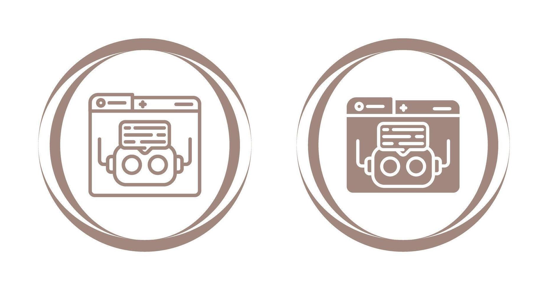 Chatbot Vector Icon