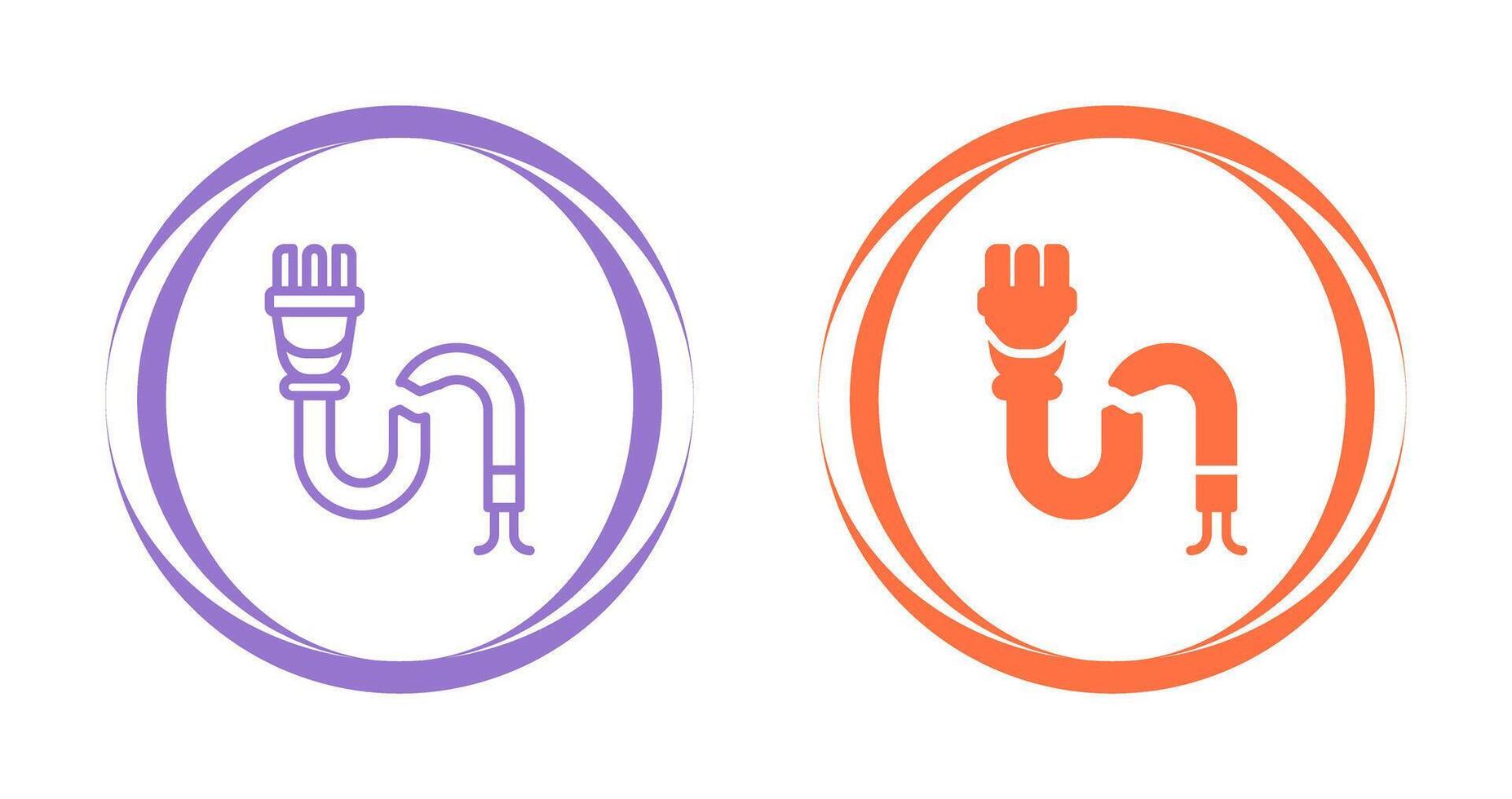Brocken Cable Vector Icon