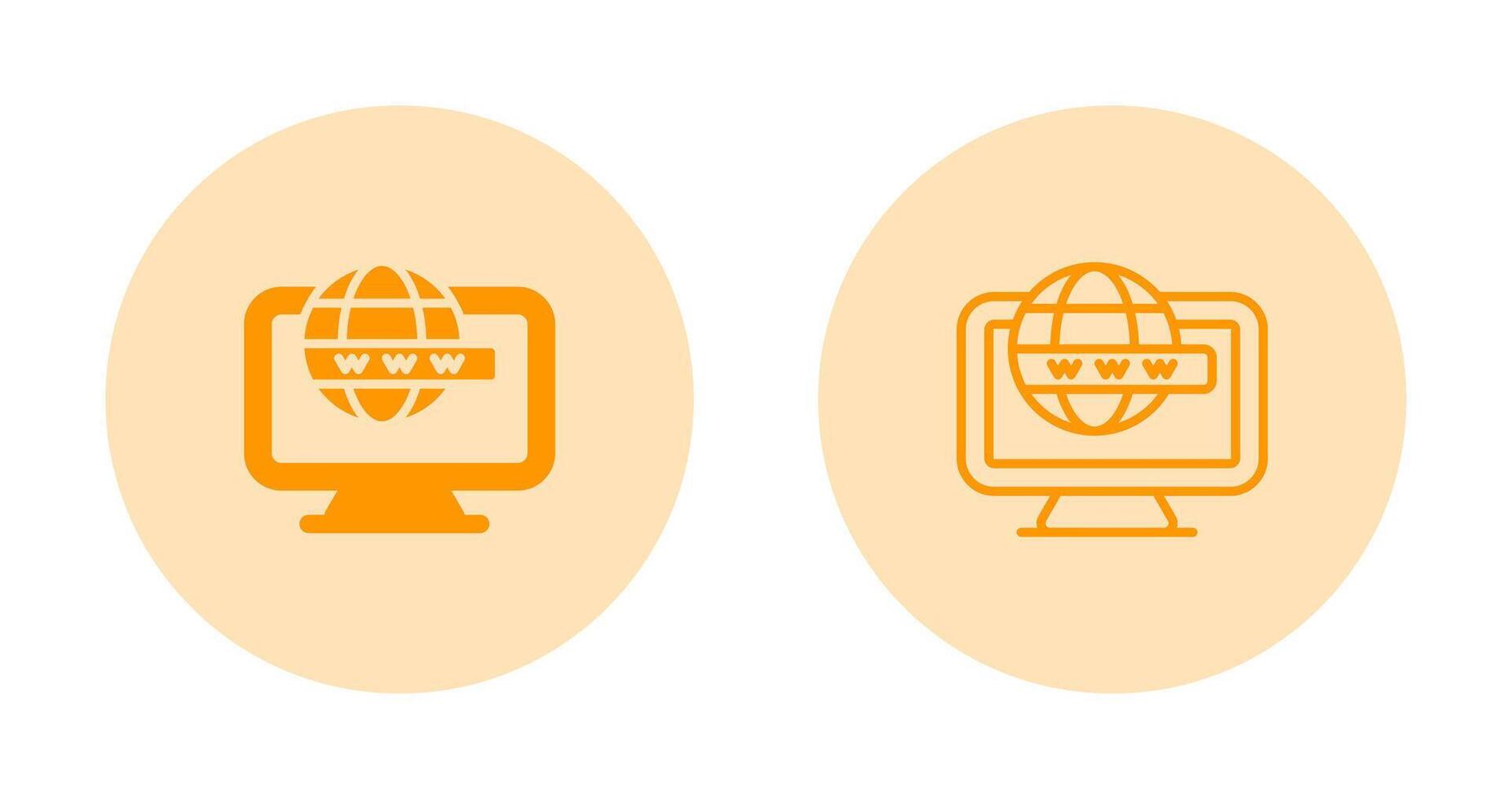Computer Vector Icon