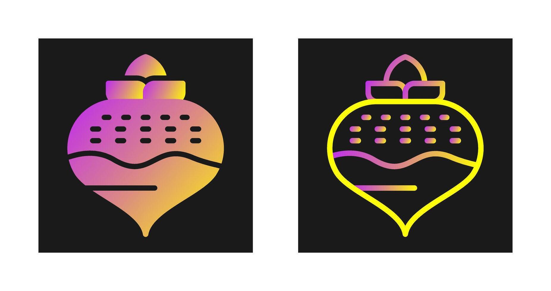 Turnip Vector Icon