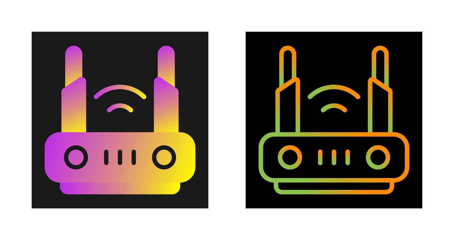Router Vector Icon