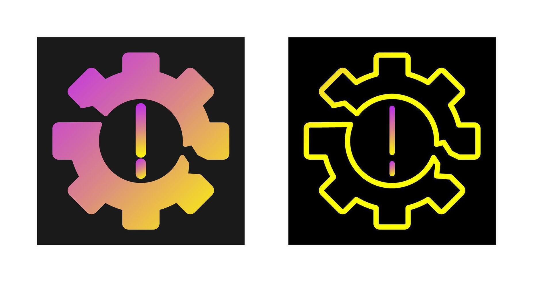 Operational Breakdown Vector Icon
