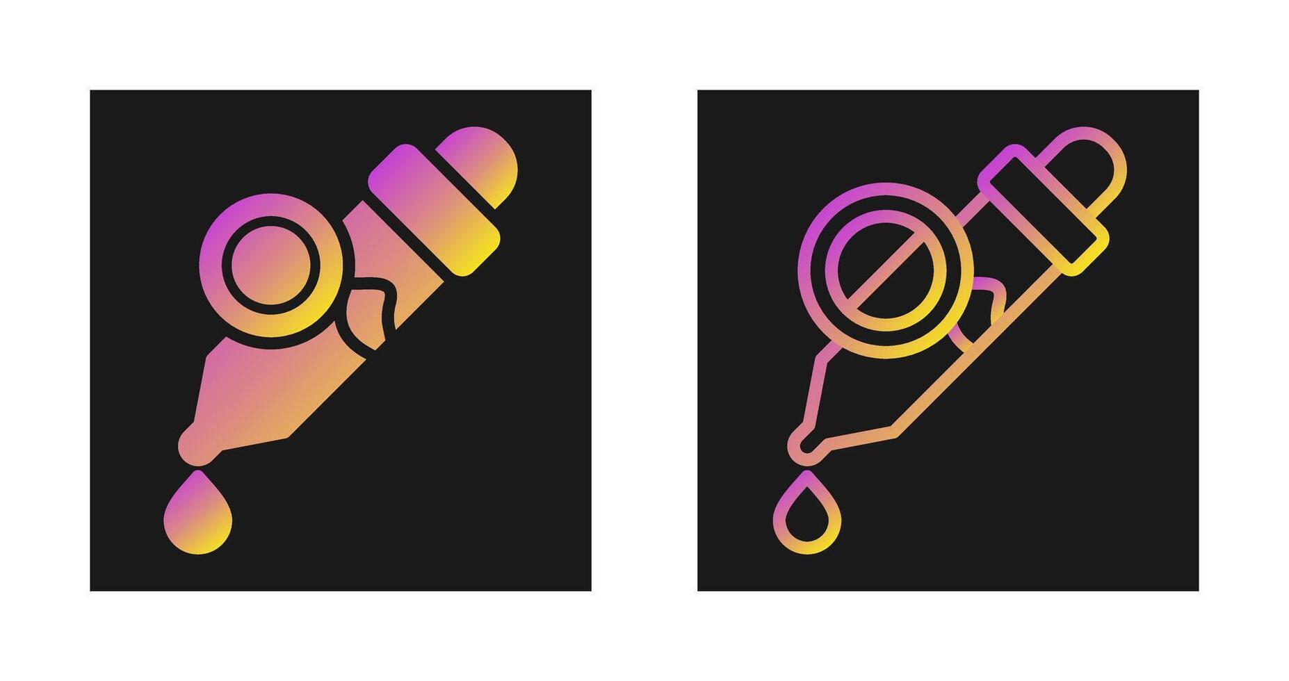 Blocked Droper Vector Icon