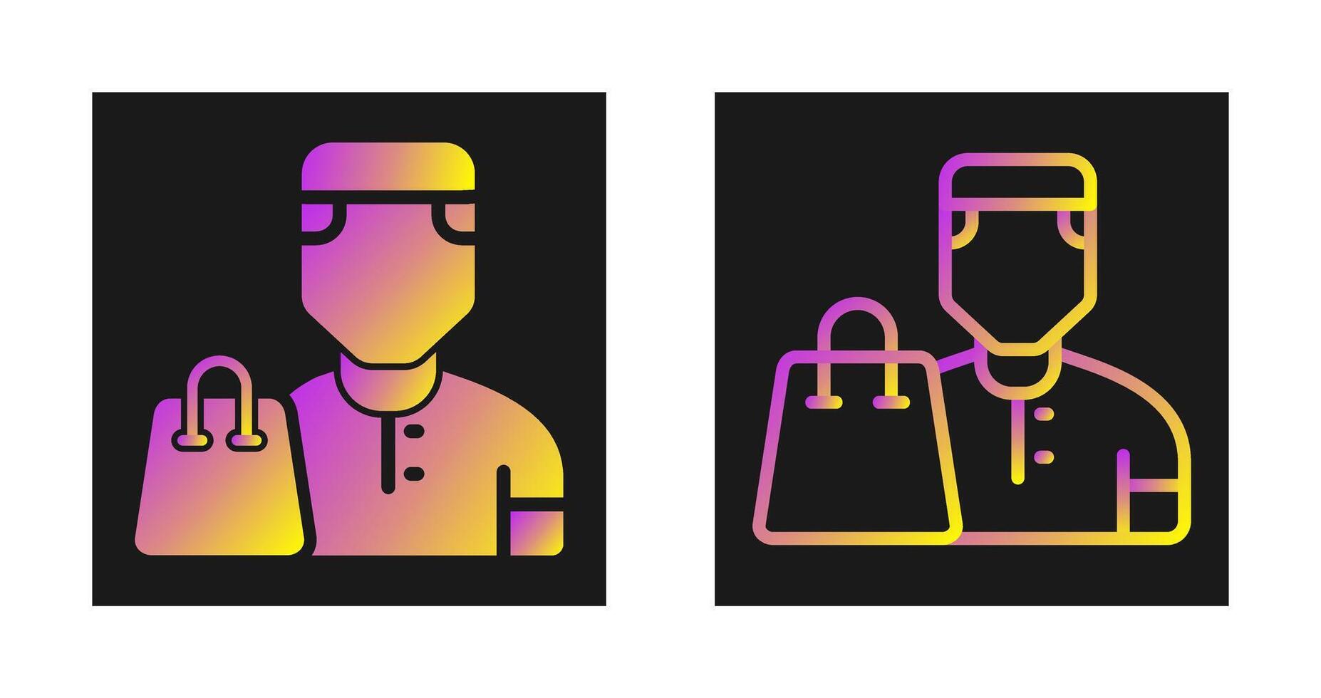User Shopping Vector Icon