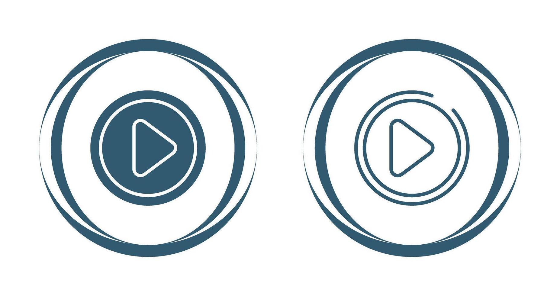Play Button Vector Icon