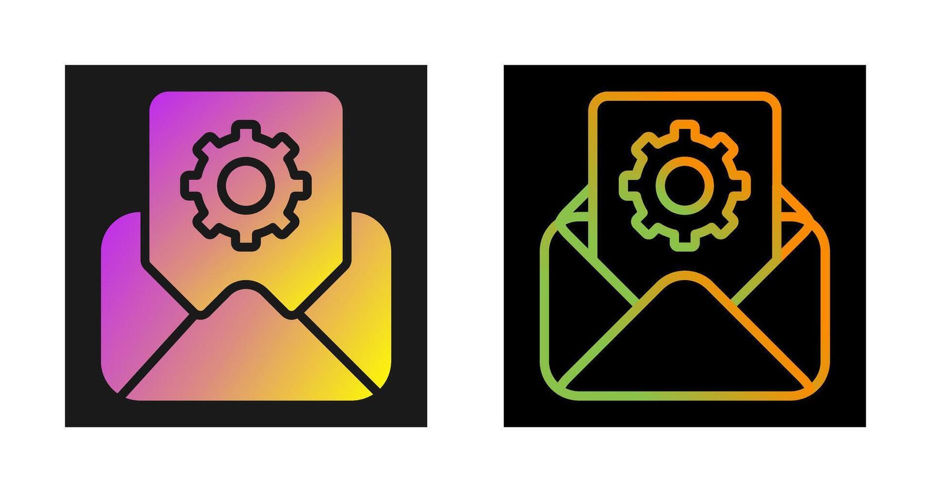 correo electrónico servicios vector icono
