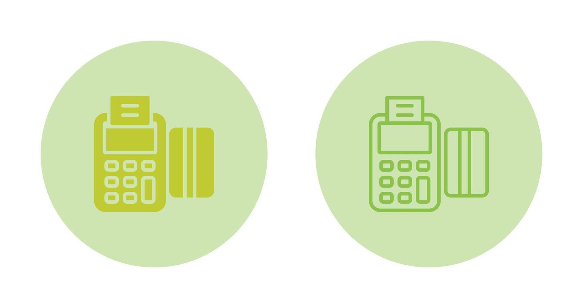 Point of Sale System Vector Icon
