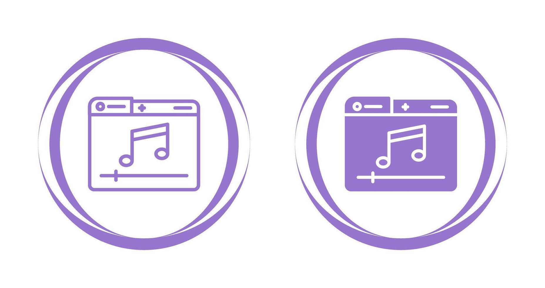 Music Player Vector Icon