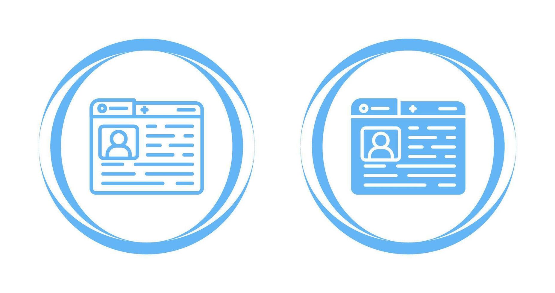 Profile Vector Icon