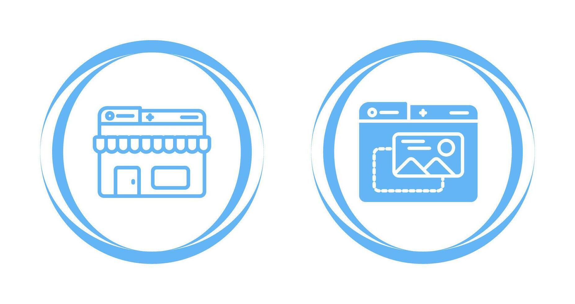 icono de vector de comercio electrónico