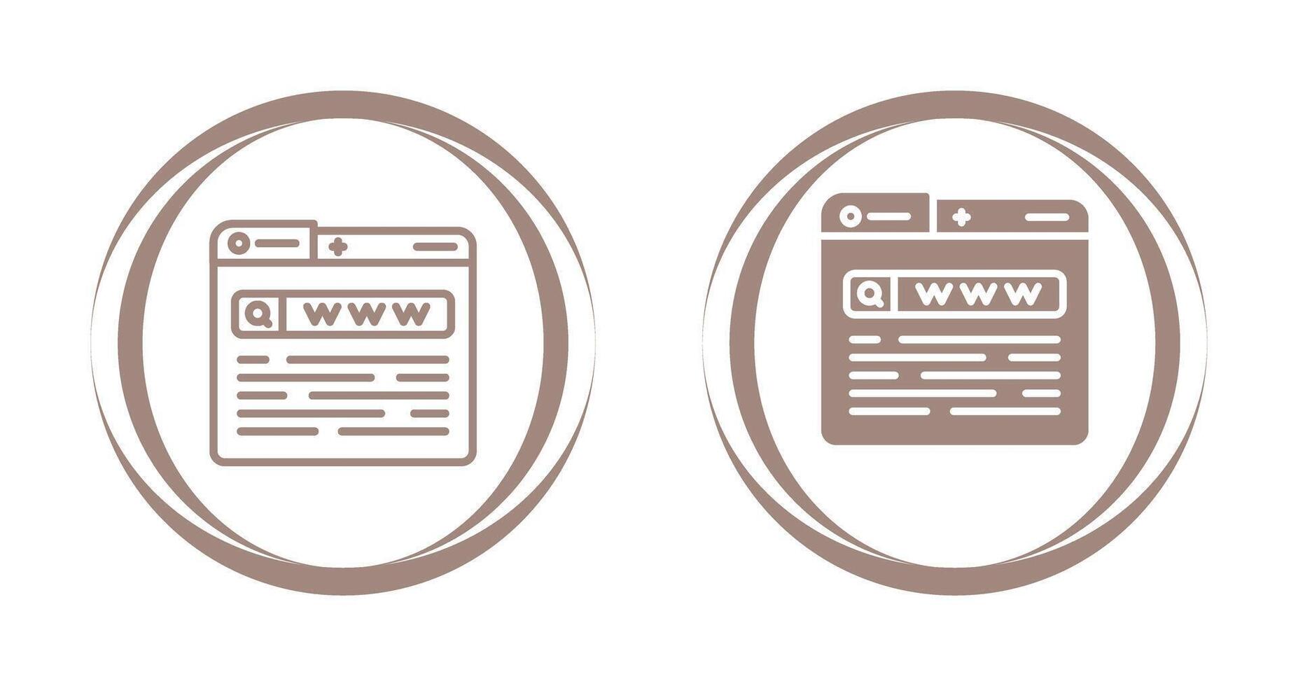 World Wide Web Vector Icon