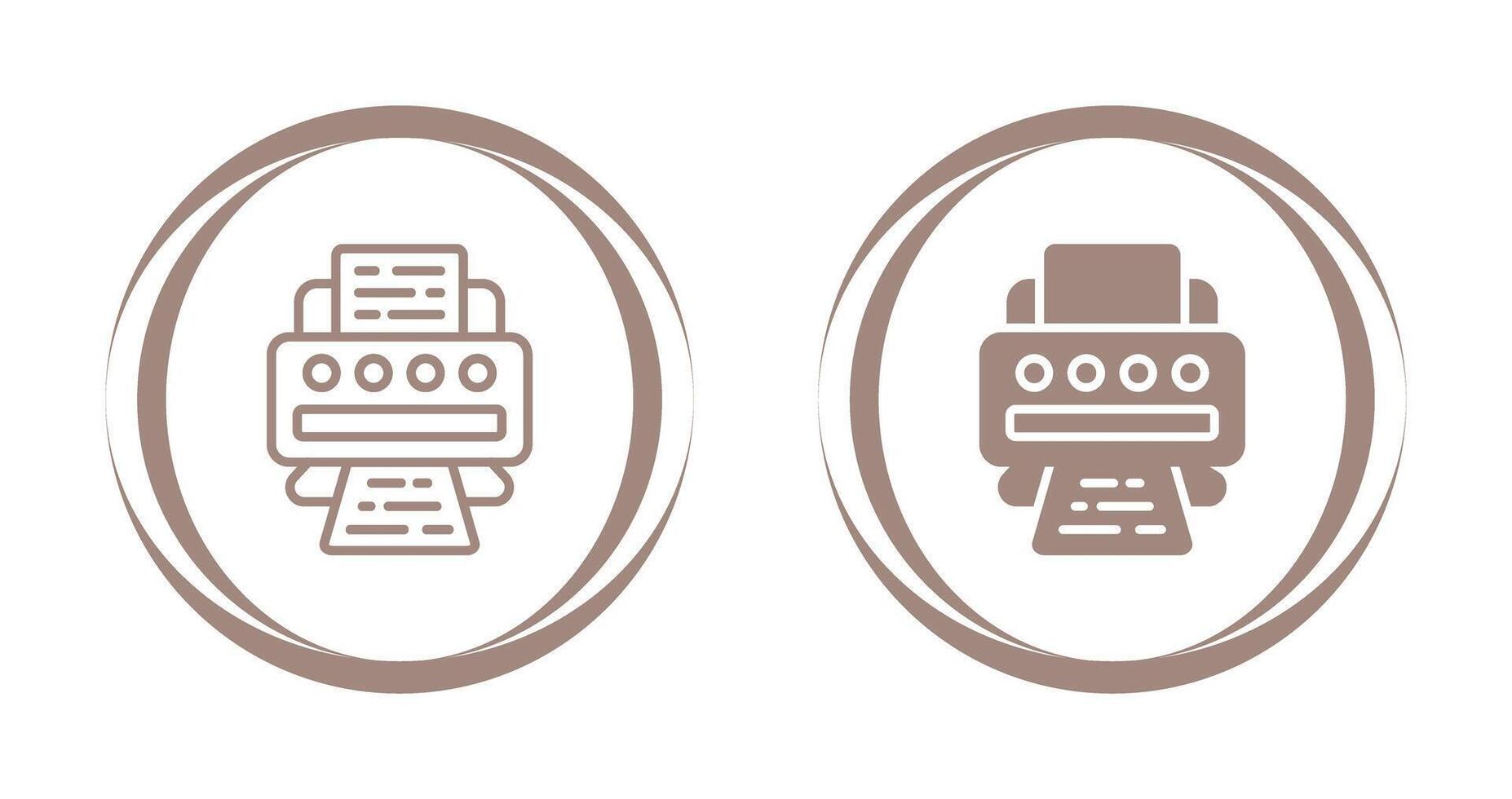 Printer Vector Icon