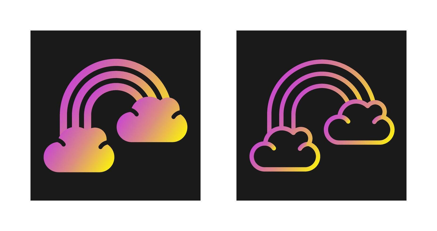 Rainbow Vector Icon