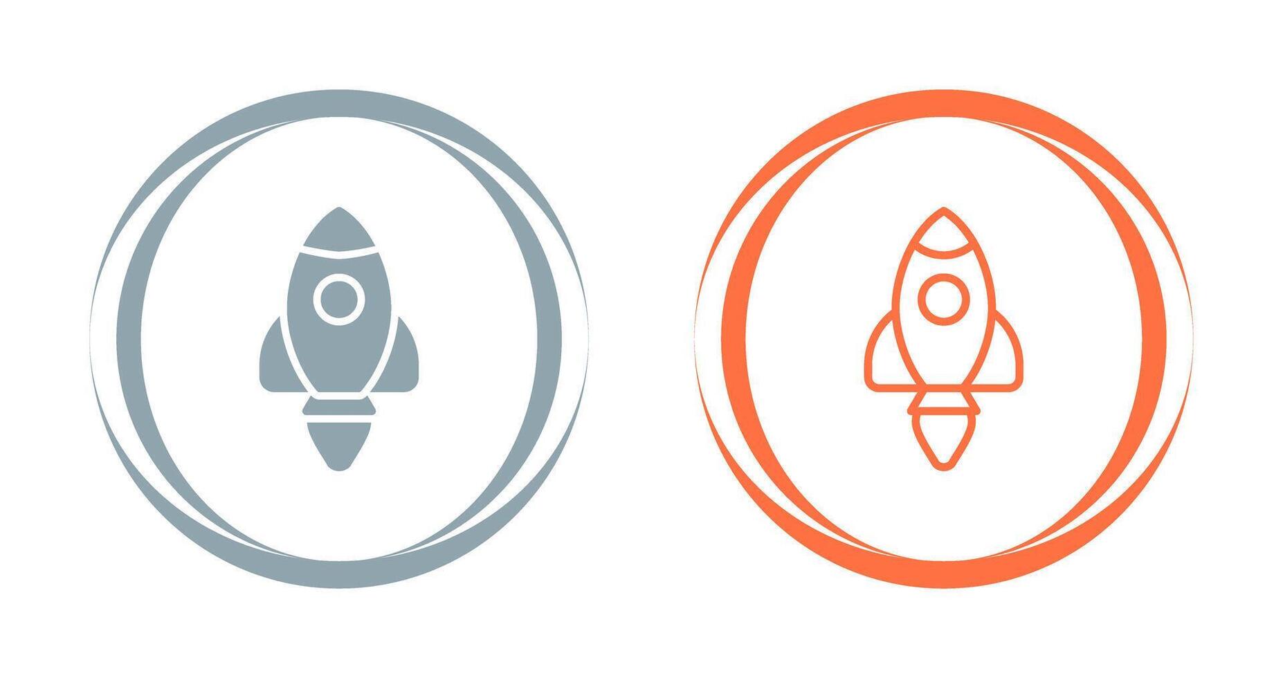 Rocket Lunch Vector Icon
