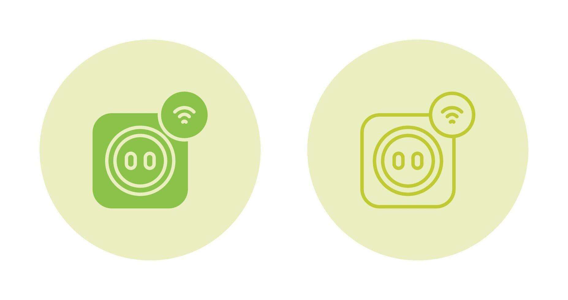 Smart Plug Vector Icon