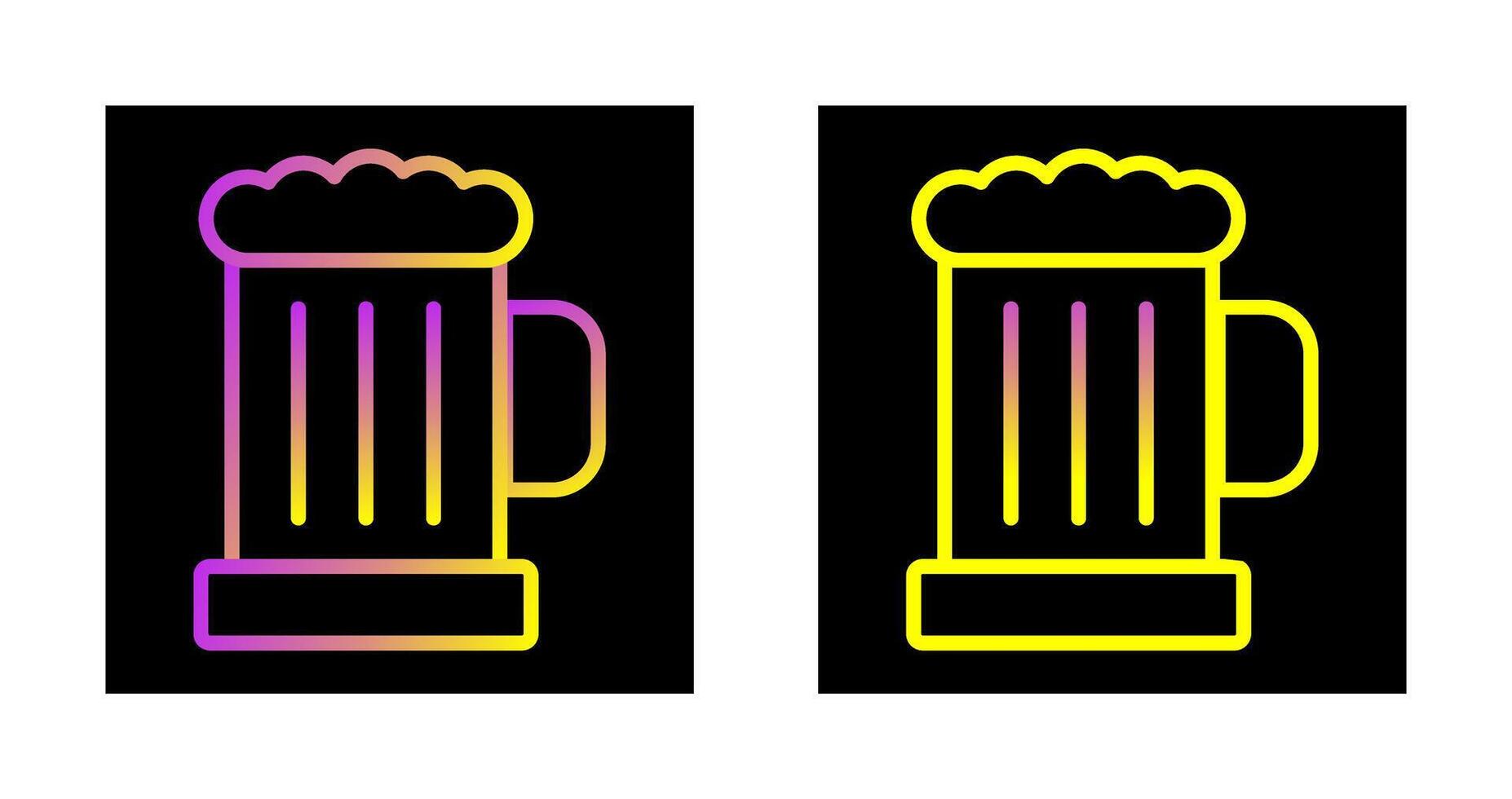 icono de vector de cerveza