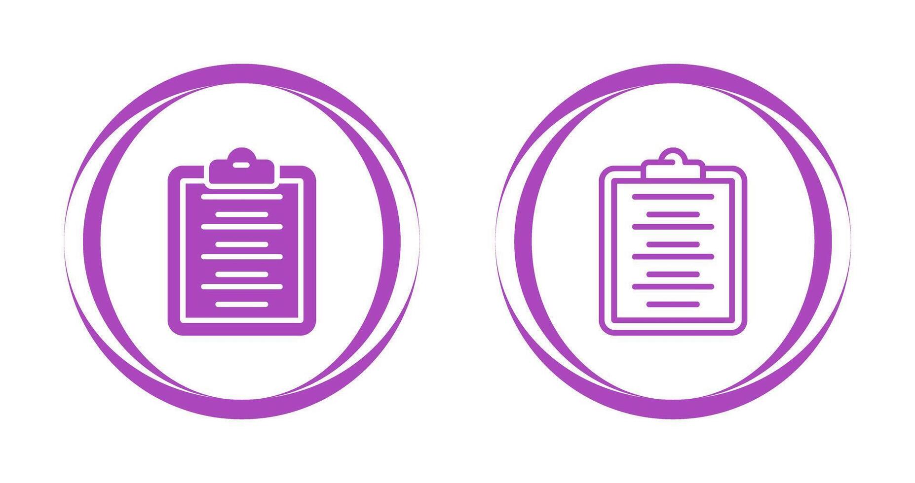 Writing Pad Vector Icon