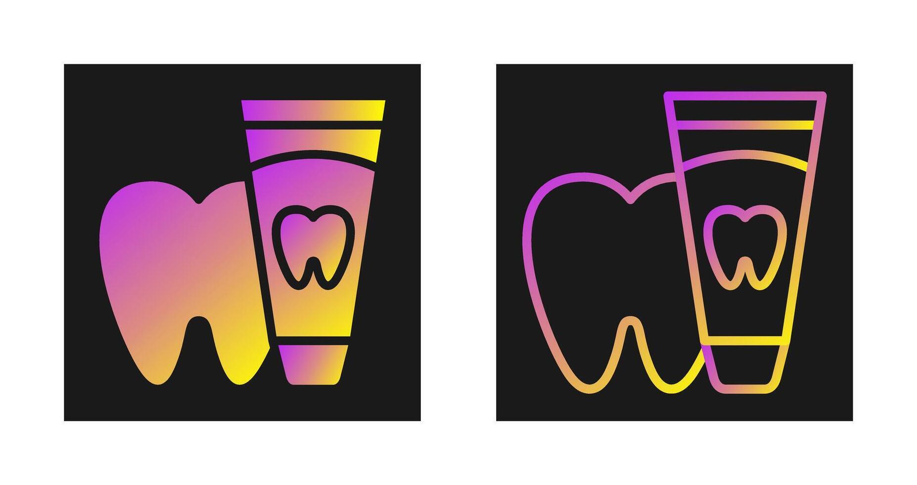 Toothpaste Vector Icon