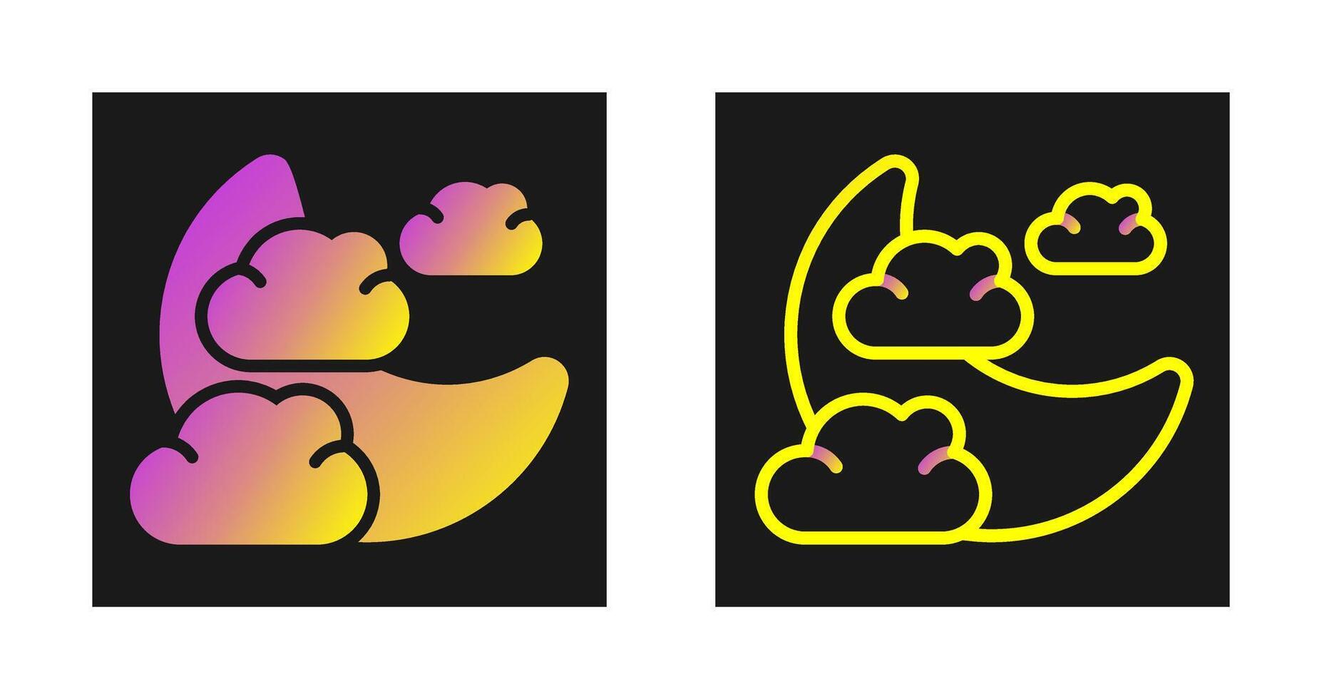 Moon Vector Icon