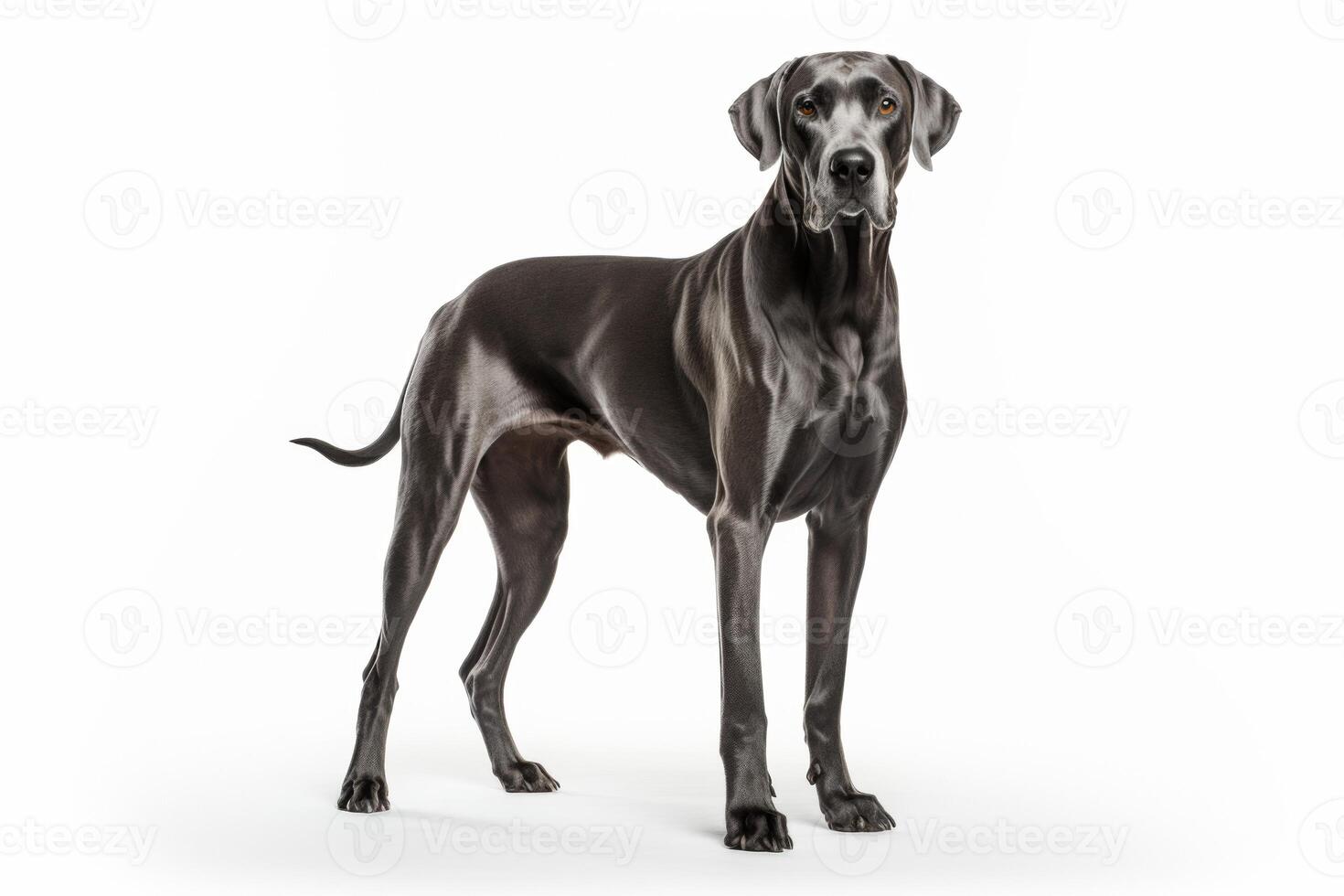 AI generated Great Dane dog clipart photo