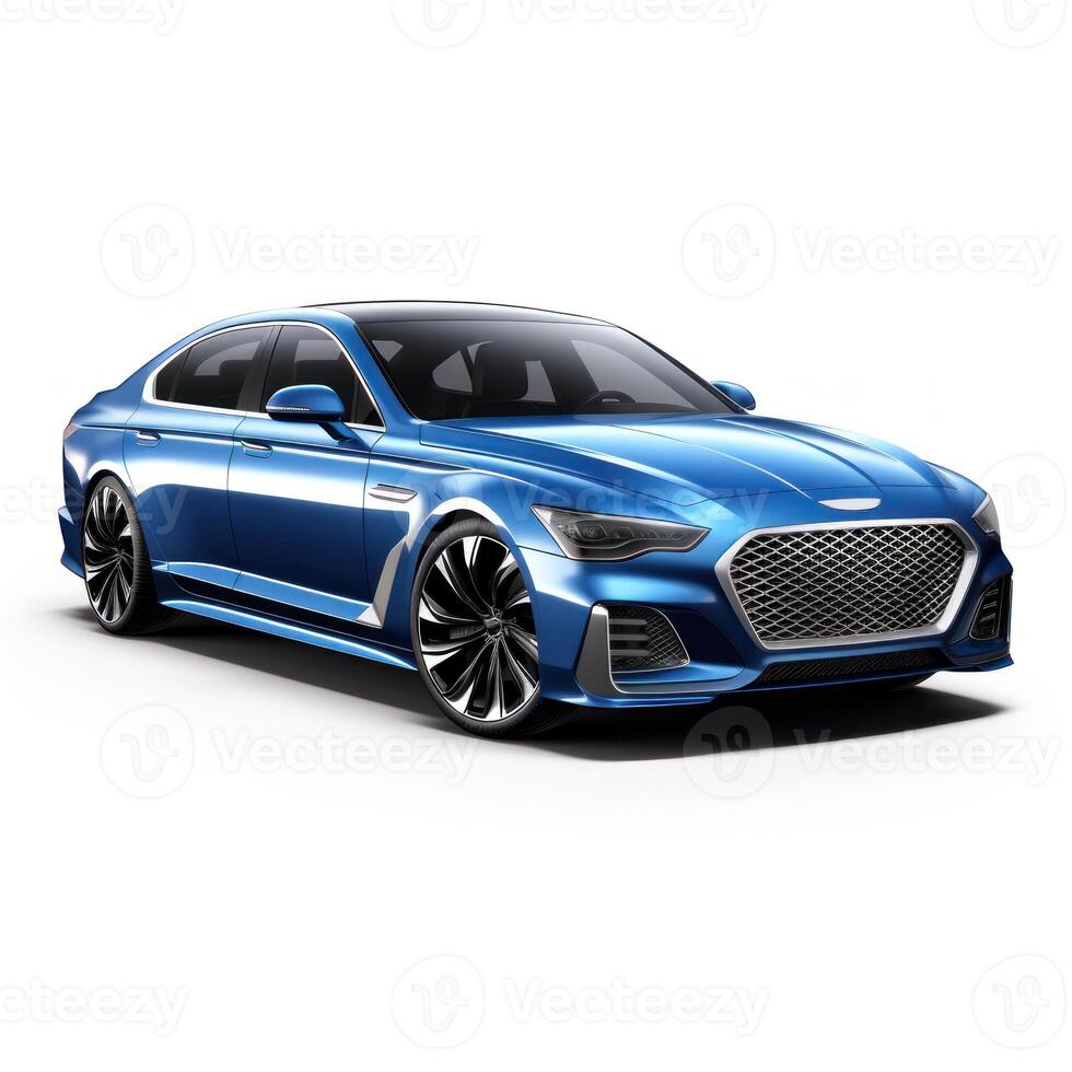 AI generated realistic car clipart photo