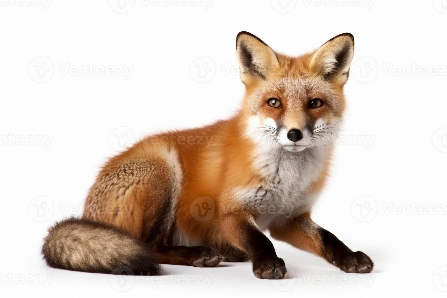 AI generated Fox illustration clipart photo