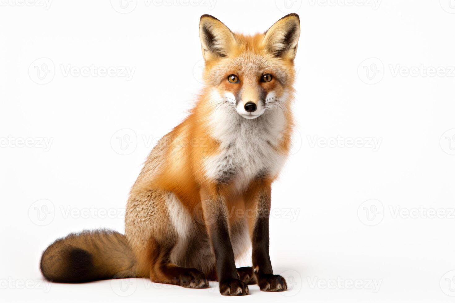 AI generated Fox illustration clipart photo