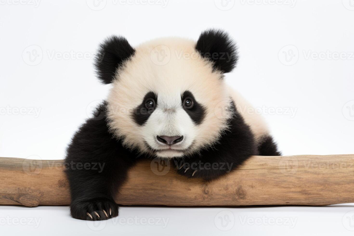 AI generated panda bear clipart photo