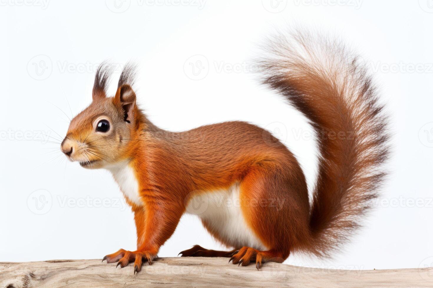 AI generated squirrel illustration clipart photo