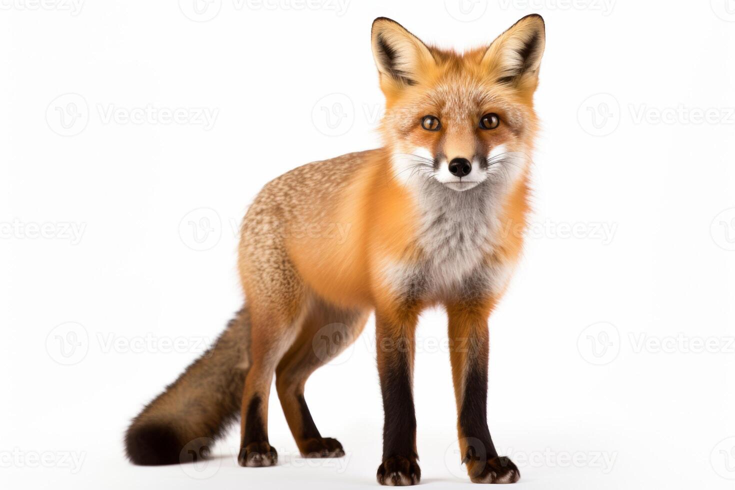 AI generated Fox illustration clipart photo