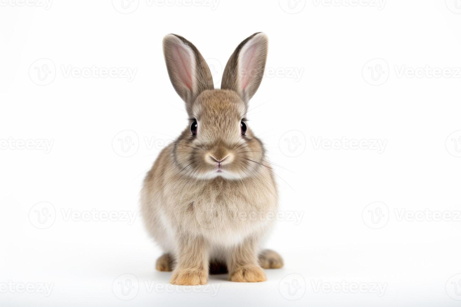 AI generated rabbit illustration clipart photo